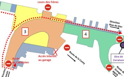 Travaux du parvis : calendrier du chantier